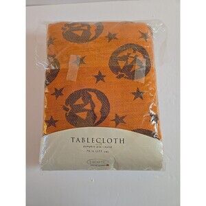 Pumpkin Pie Round Halloween Fall Home for the Holidays Tablecloth 70"